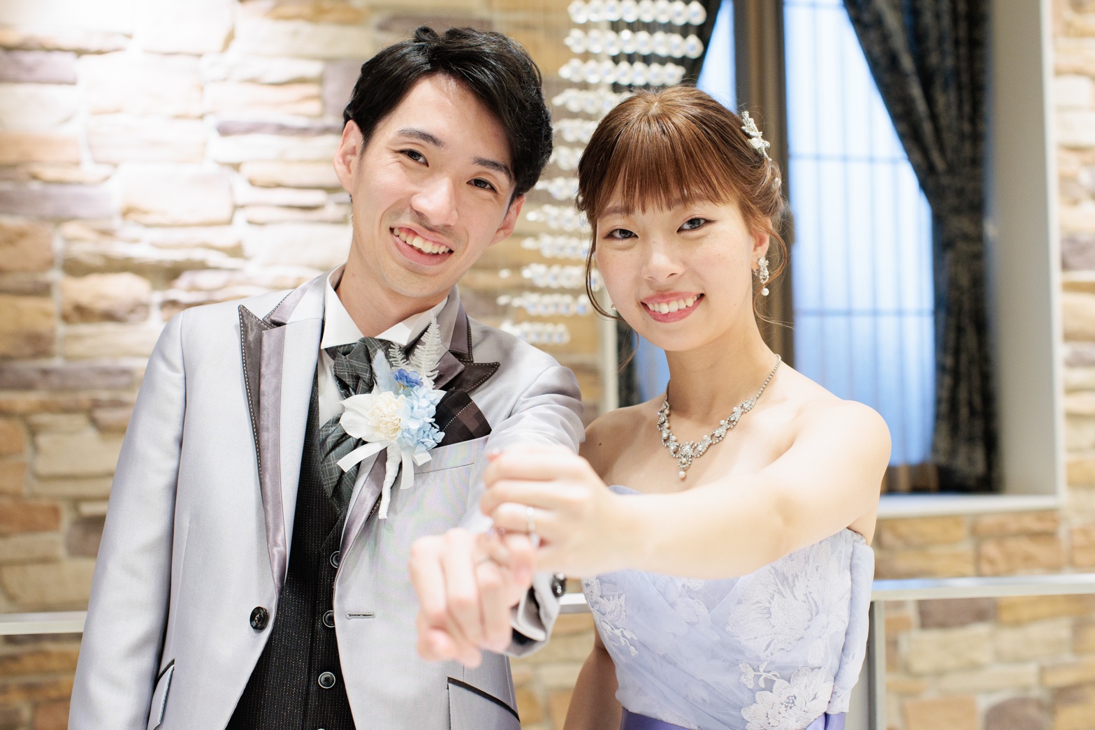 新郎新婦様おふたりの写真