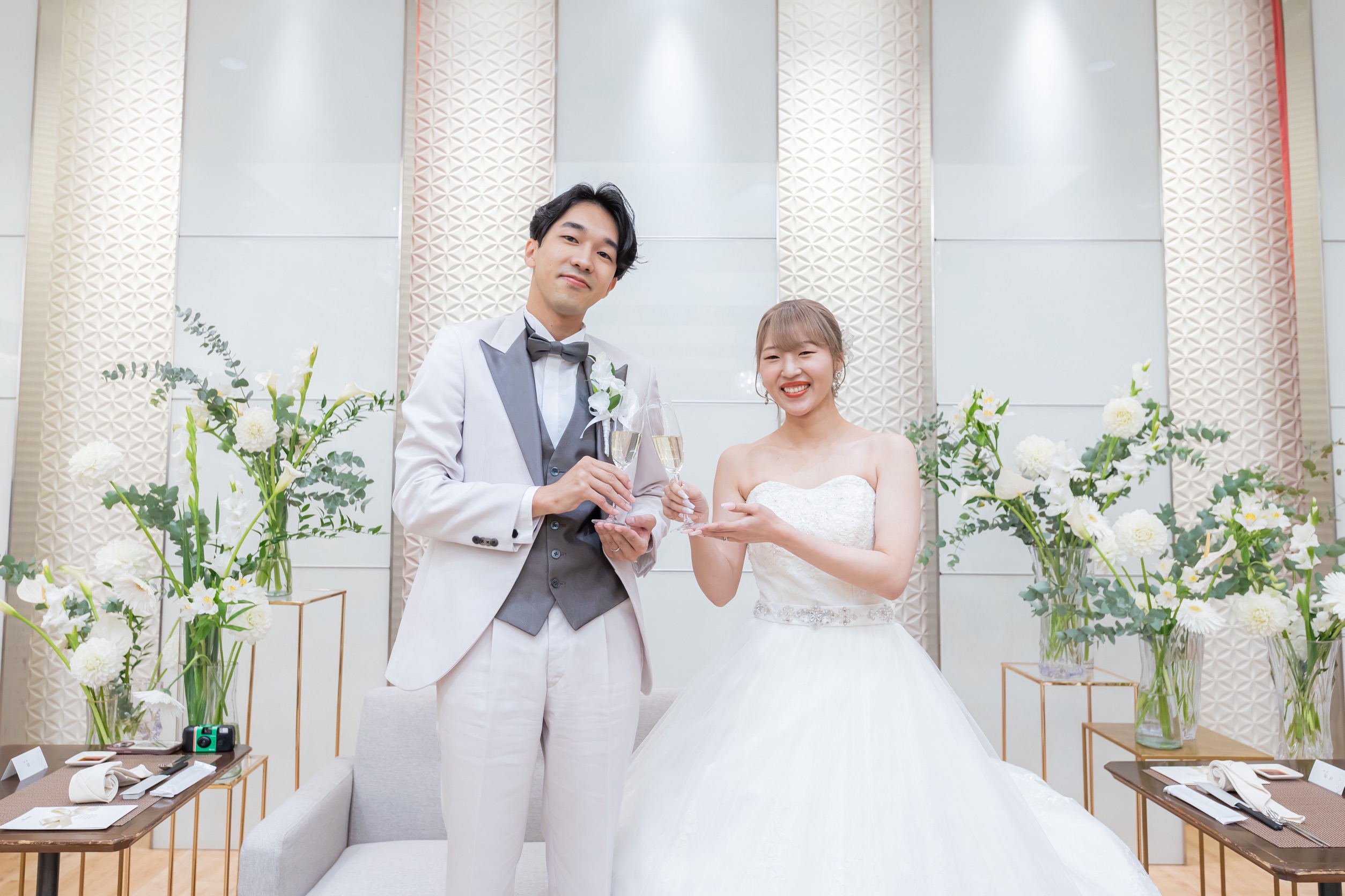 新郎新婦様おふたりの写真
