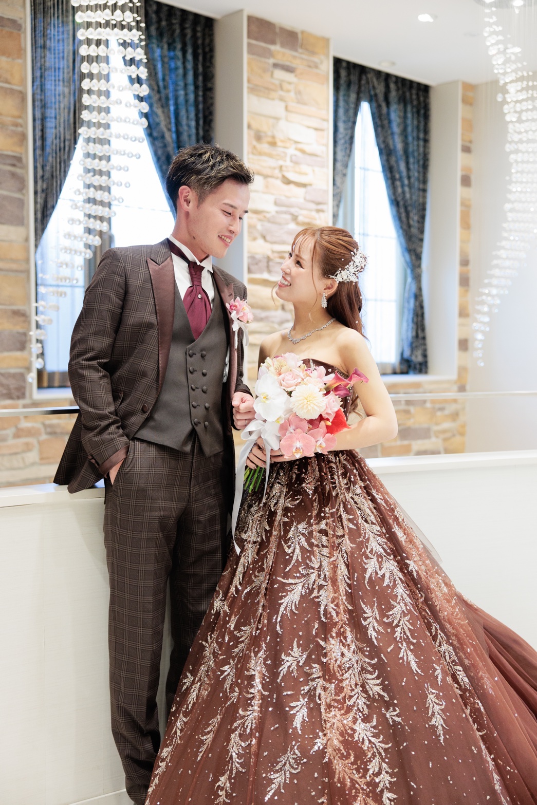新郎新婦様おふたりの写真