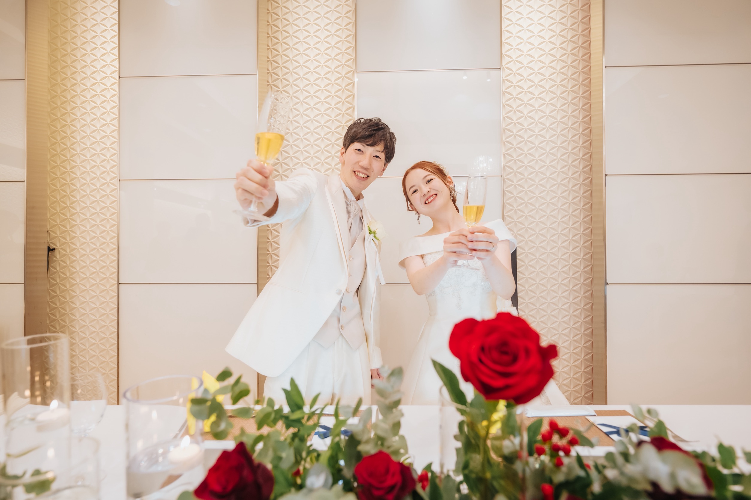 新郎新婦様おふたりの写真