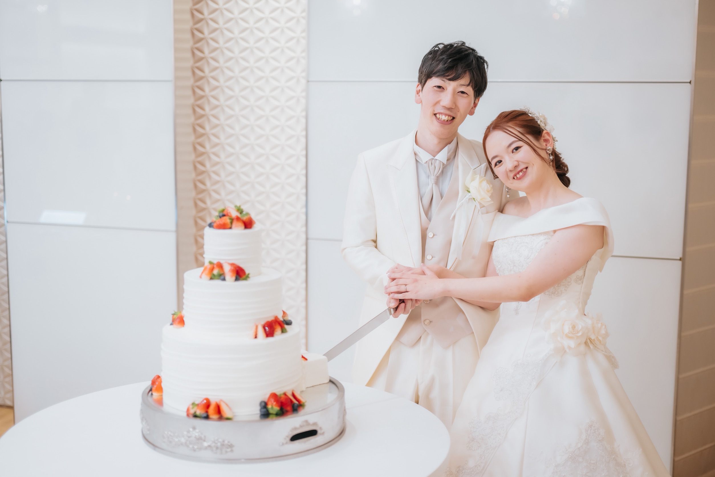 新郎新婦様おふたりの写真