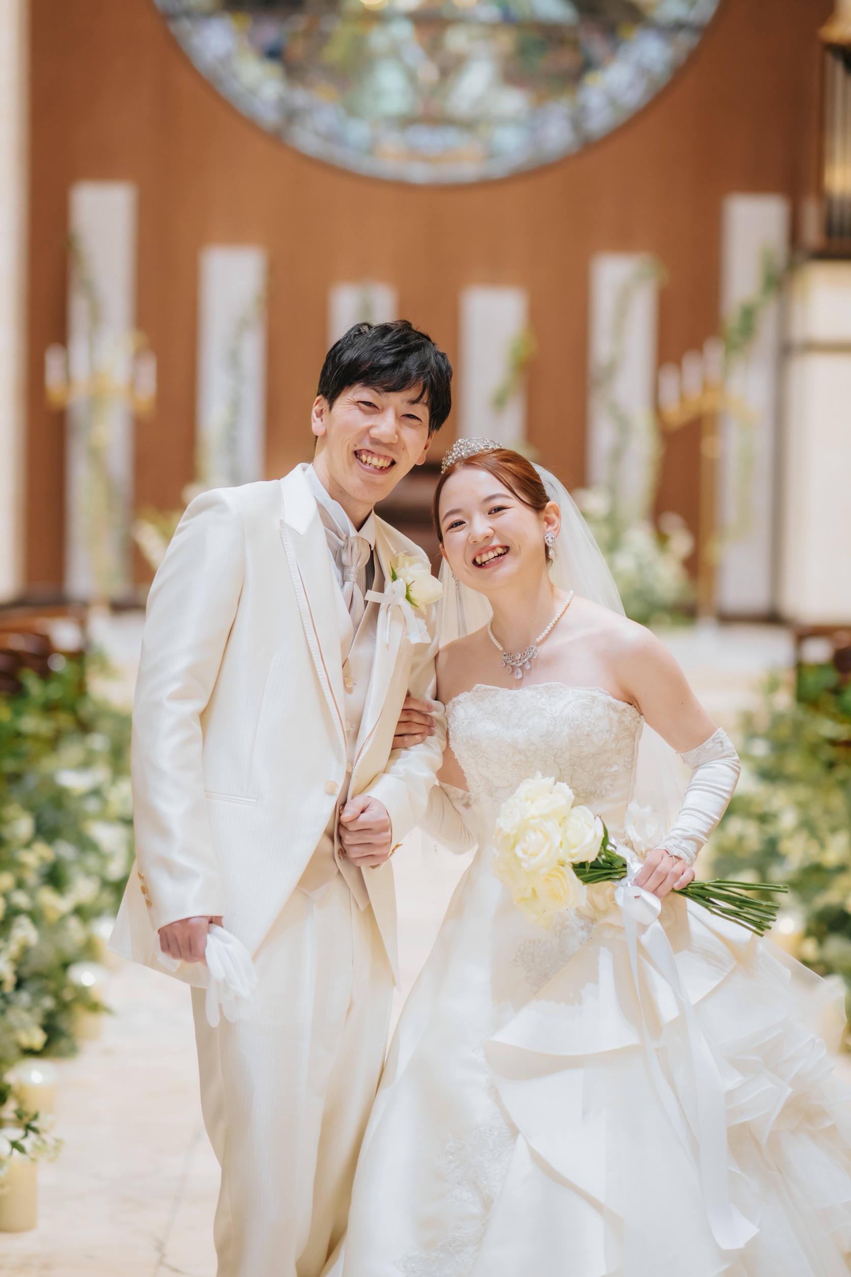 新郎新婦様おふたりの写真