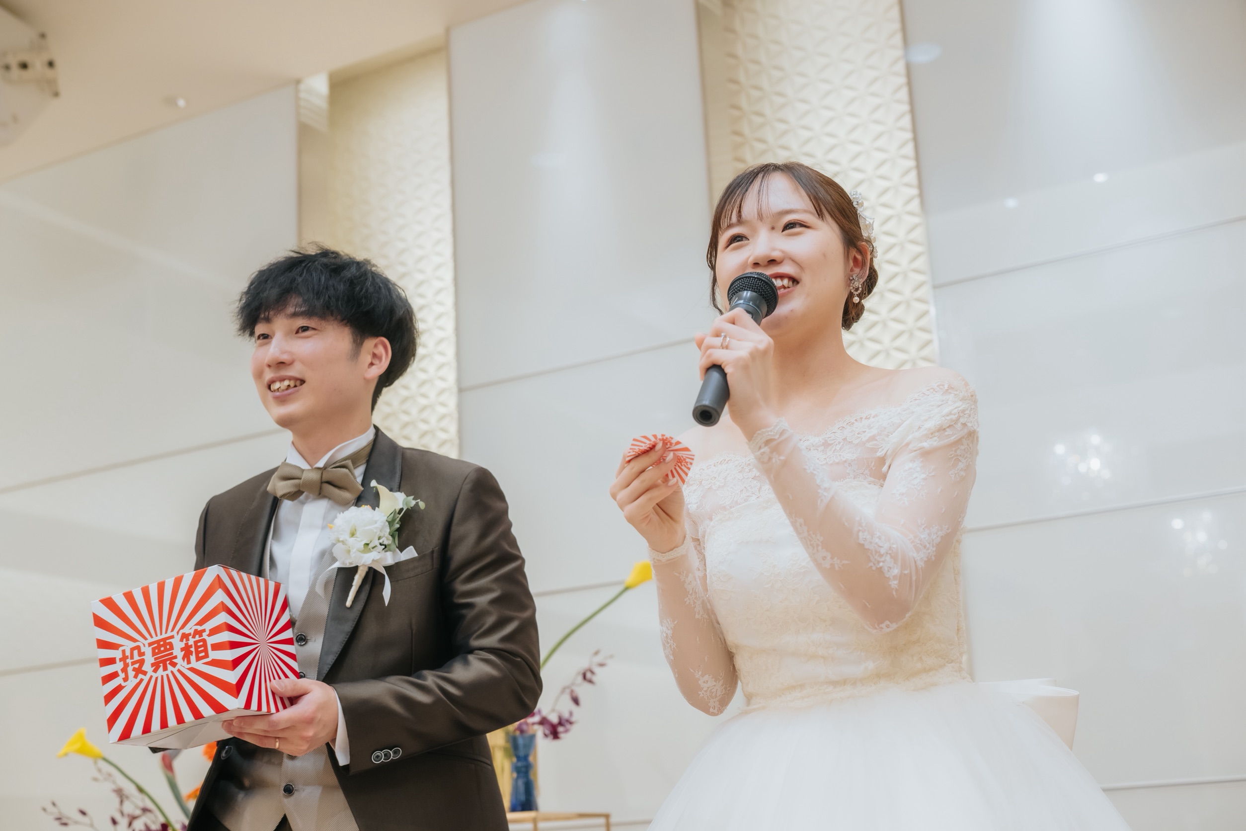 新郎新婦様おふたりの写真