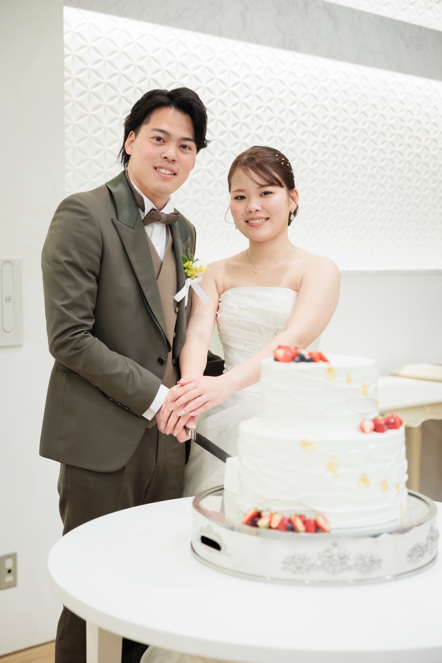 新郎新婦様おふたりの写真