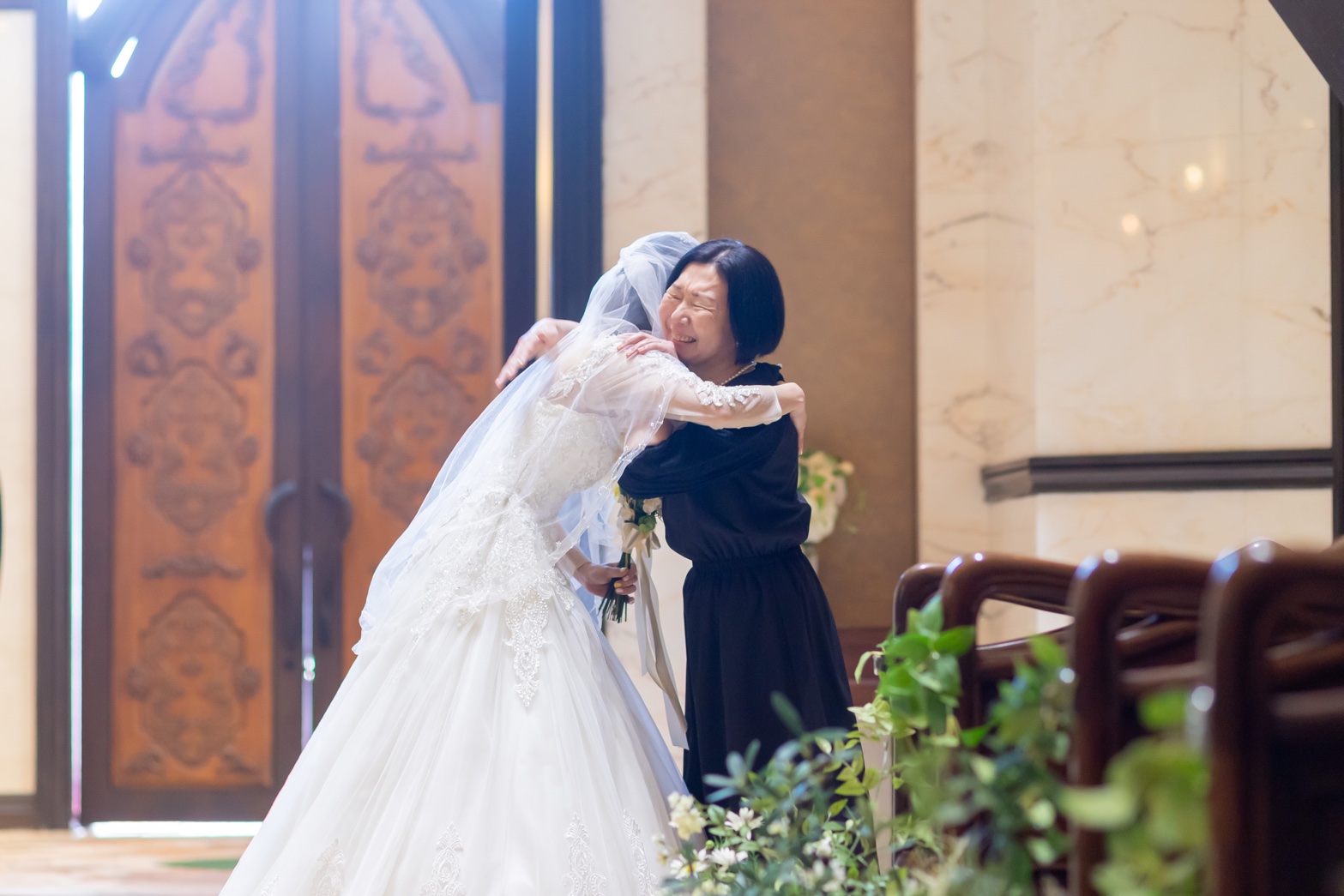 新婦入場シーン