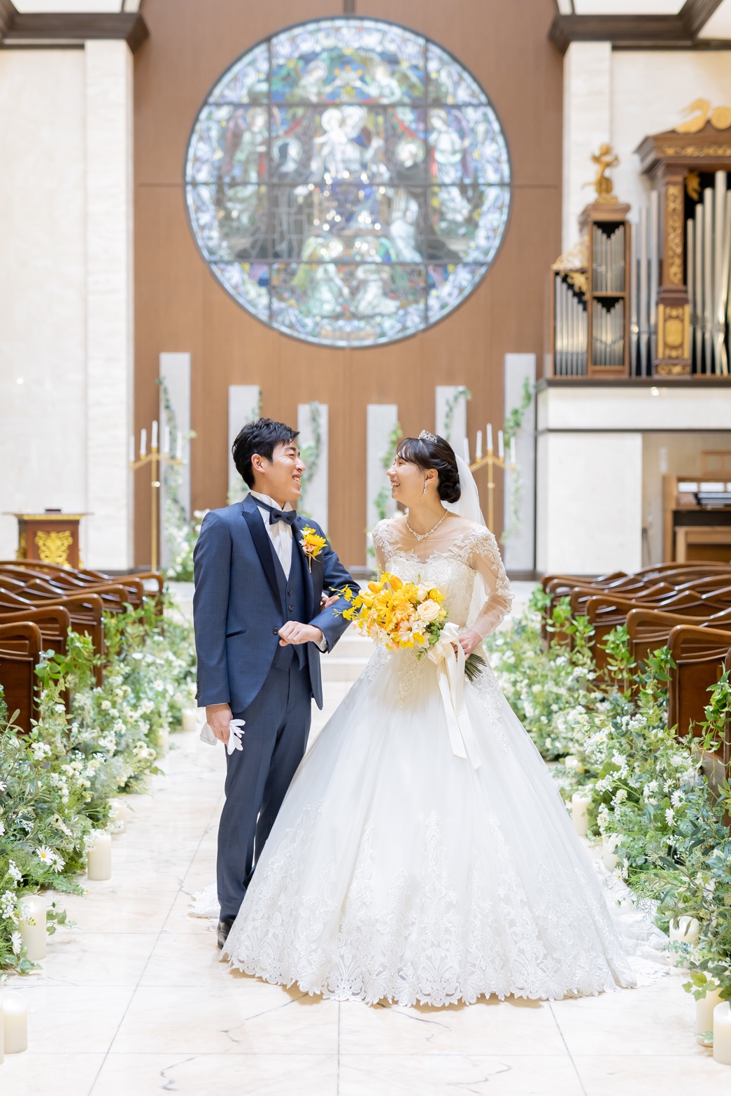 新郎新婦様おふたりの写真