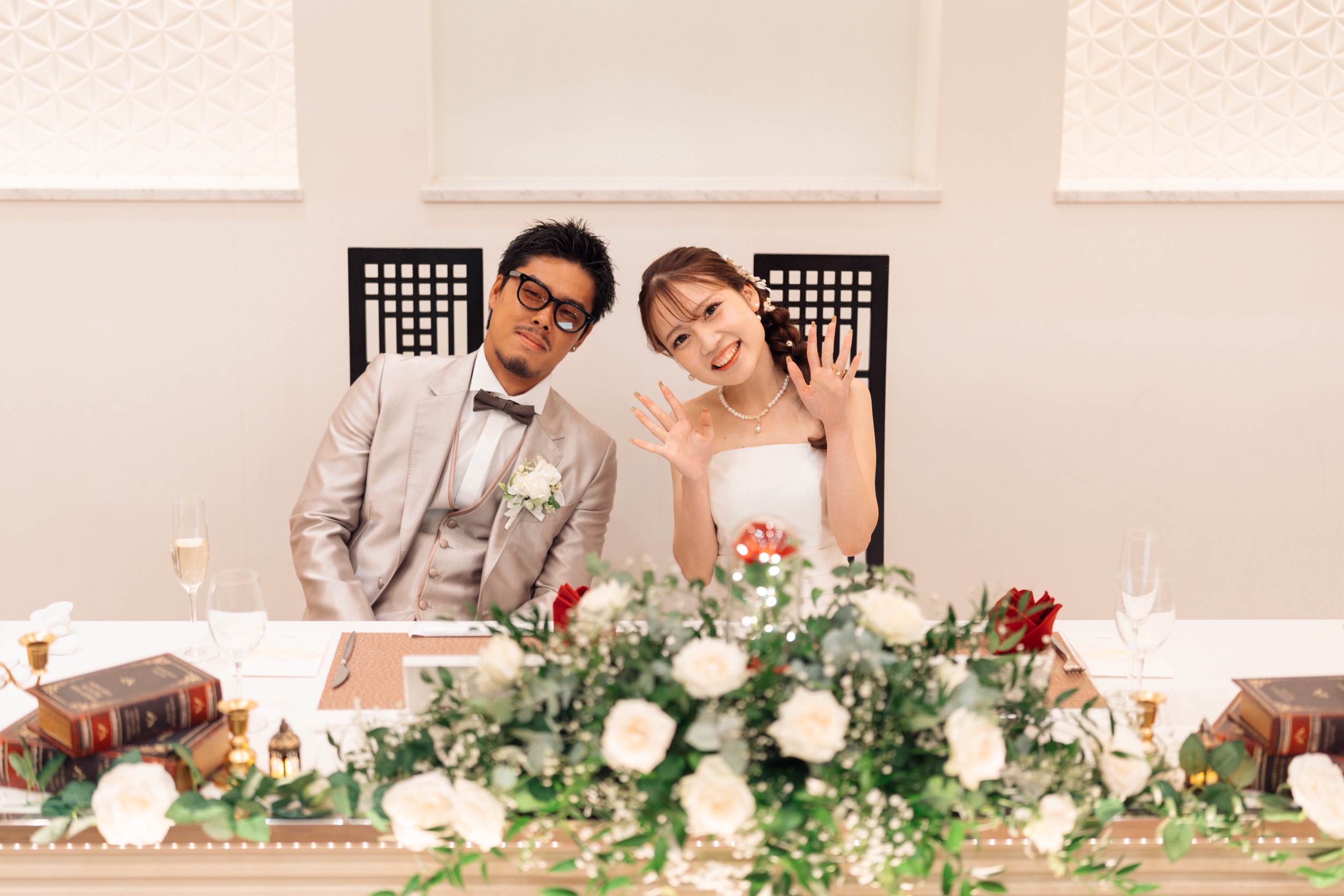新郎新婦様おふたりの写真