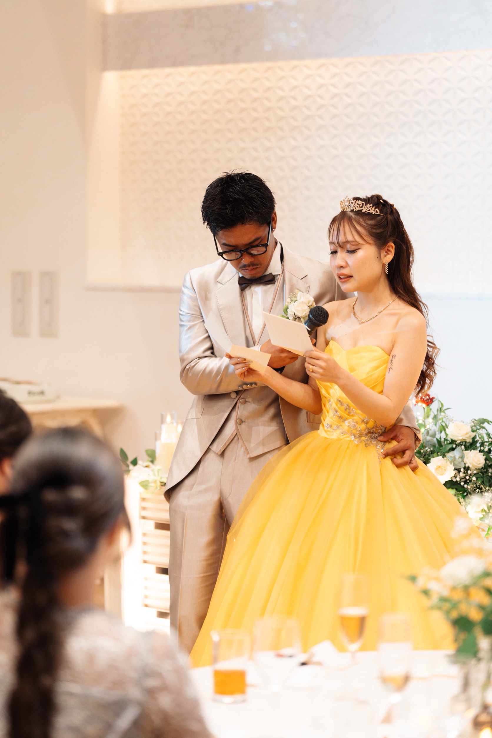 新郎新婦様おふたりの写真