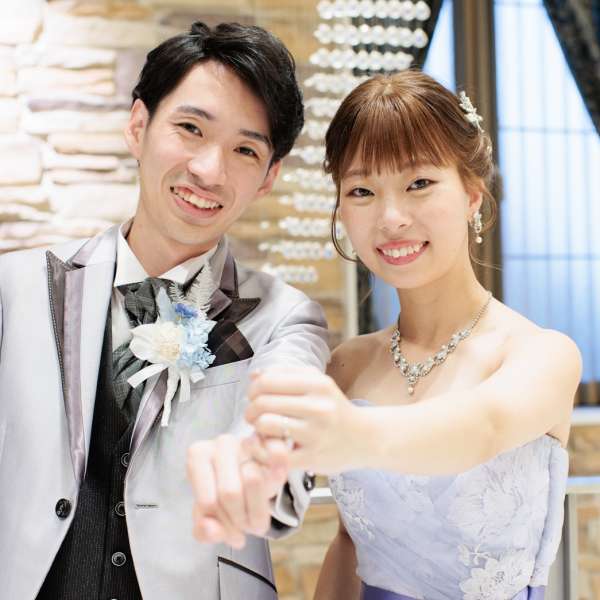 新郎新婦様おふたりの写真