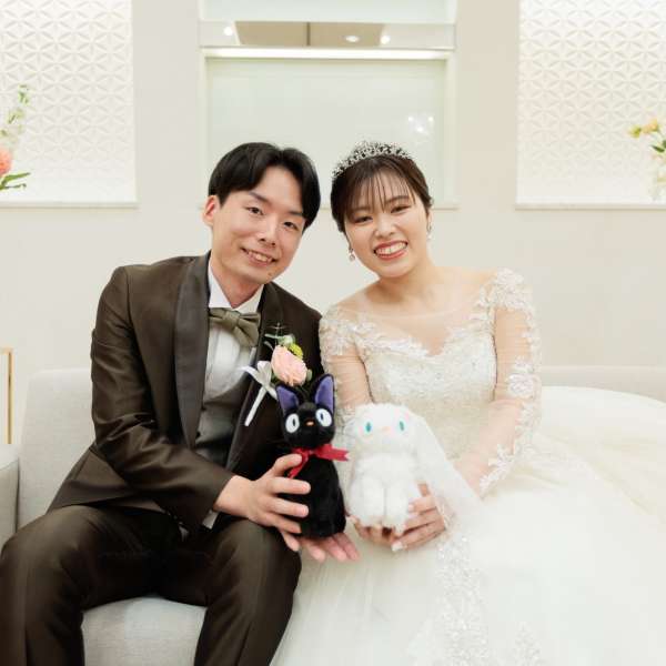 新郎新婦様おふたりの写真