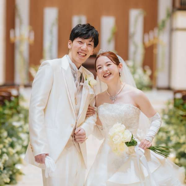 新郎新婦様おふたりの写真