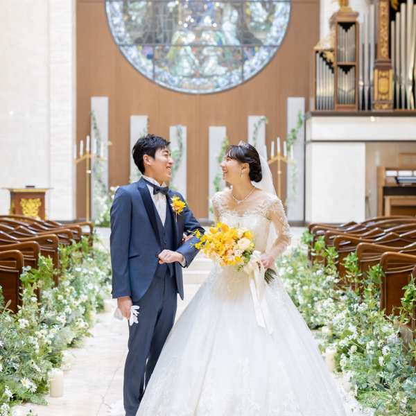新郎新婦様おふたりの写真