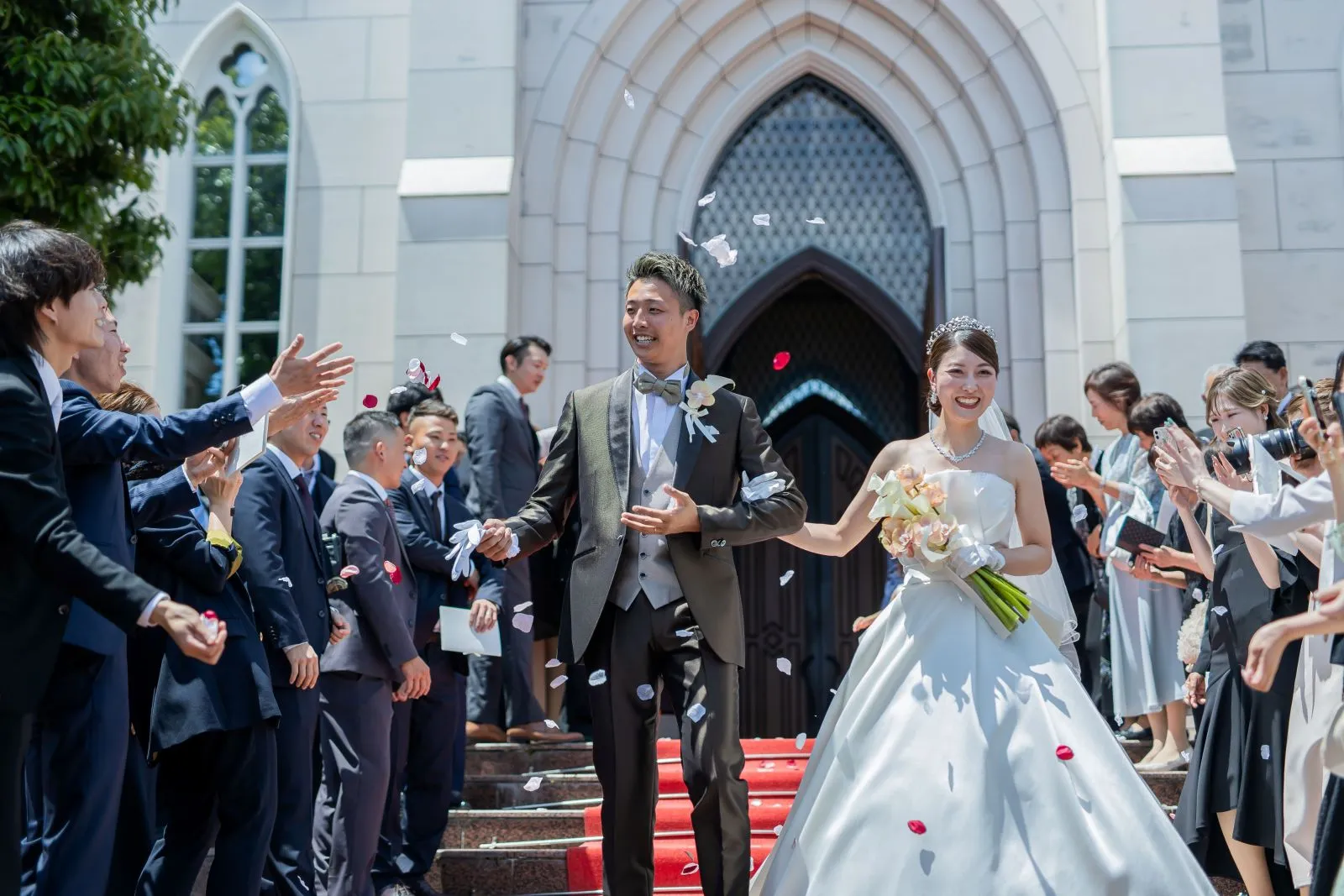 笑顔溢れるwedding
