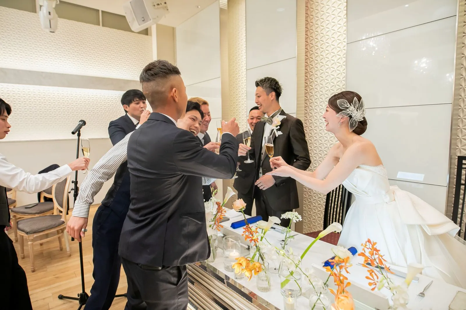 笑顔溢れるwedding