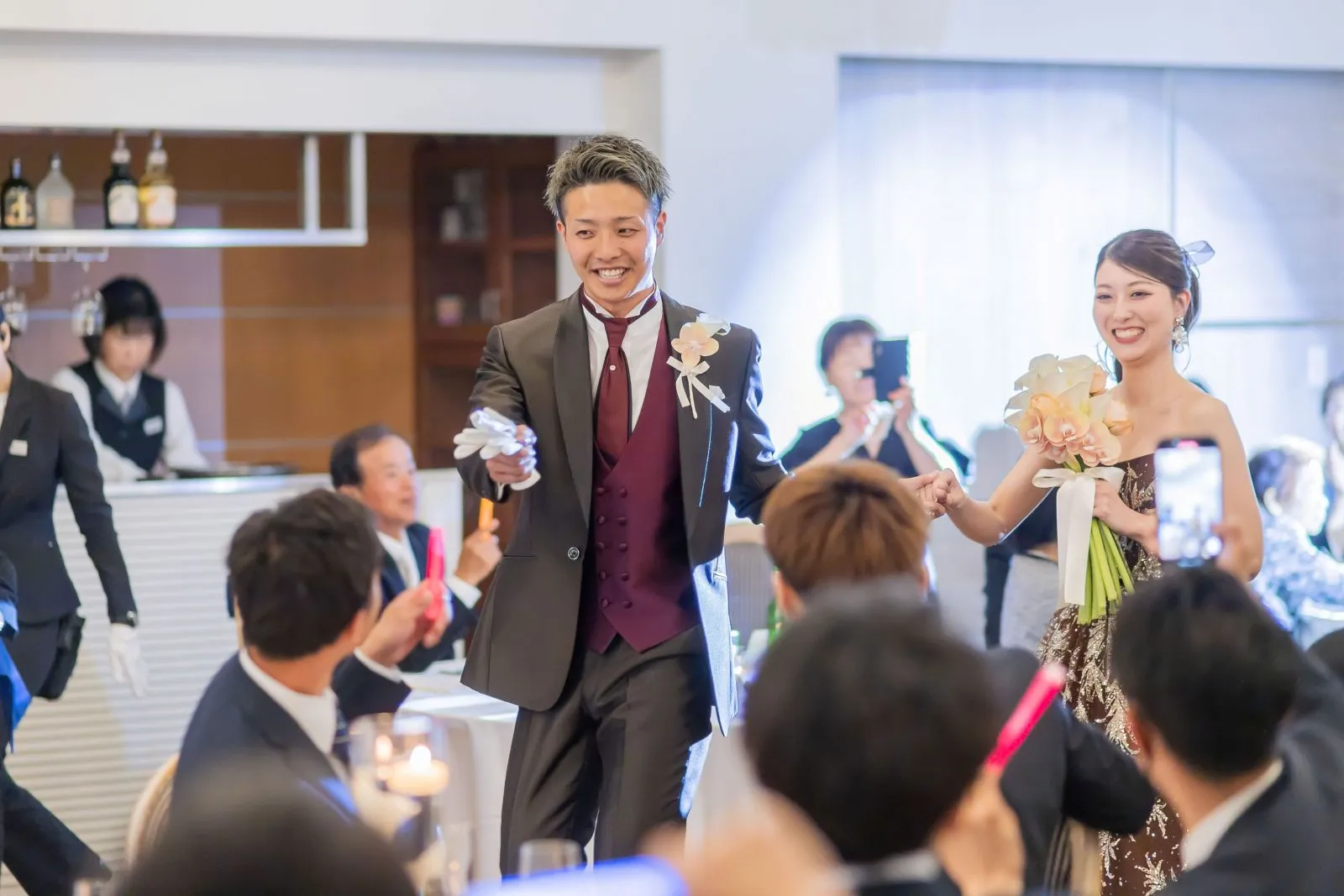 笑顔溢れるwedding