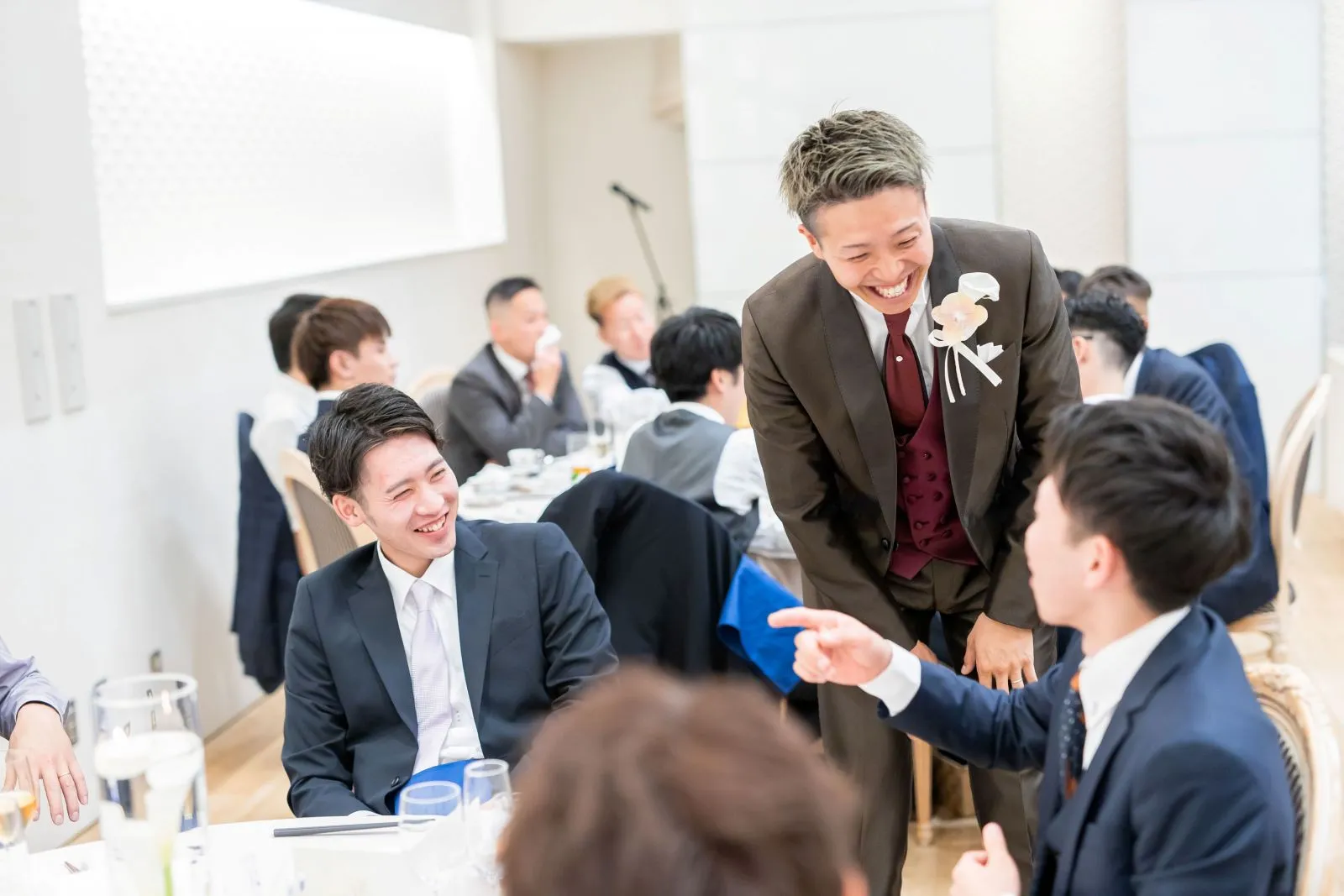 笑顔溢れるwedding