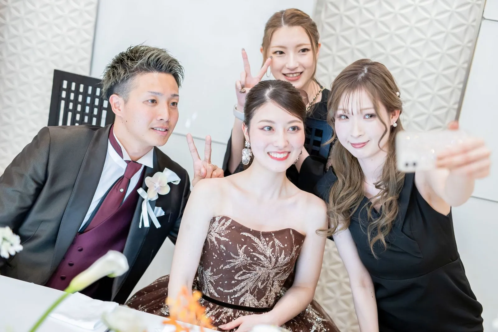 笑顔溢れるwedding