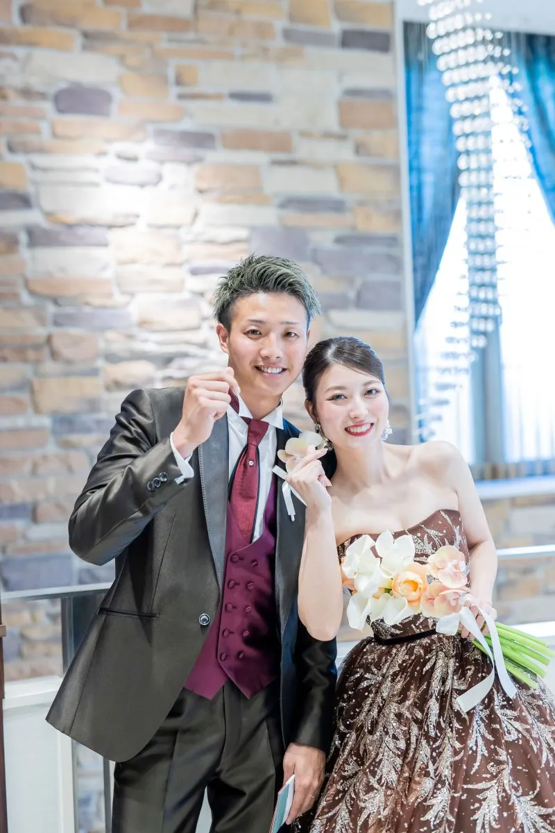 笑顔溢れるwedding